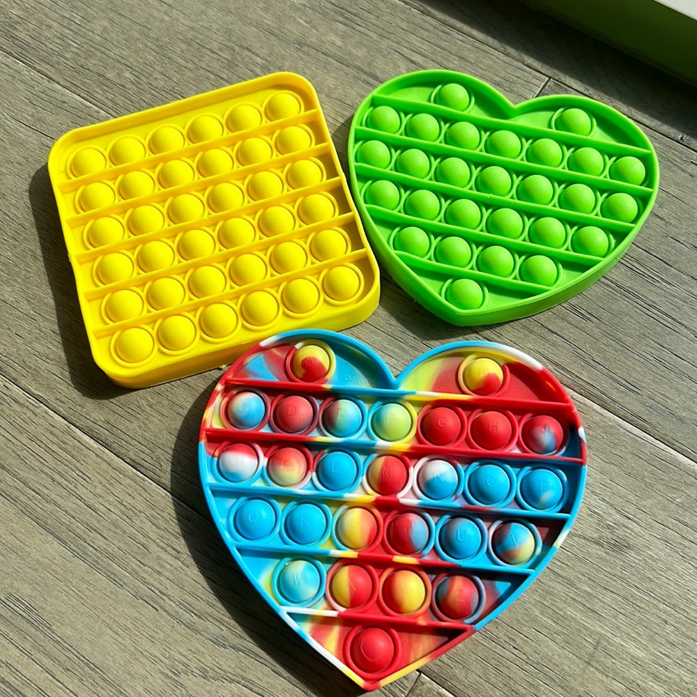 Bundle of popit fidget toy